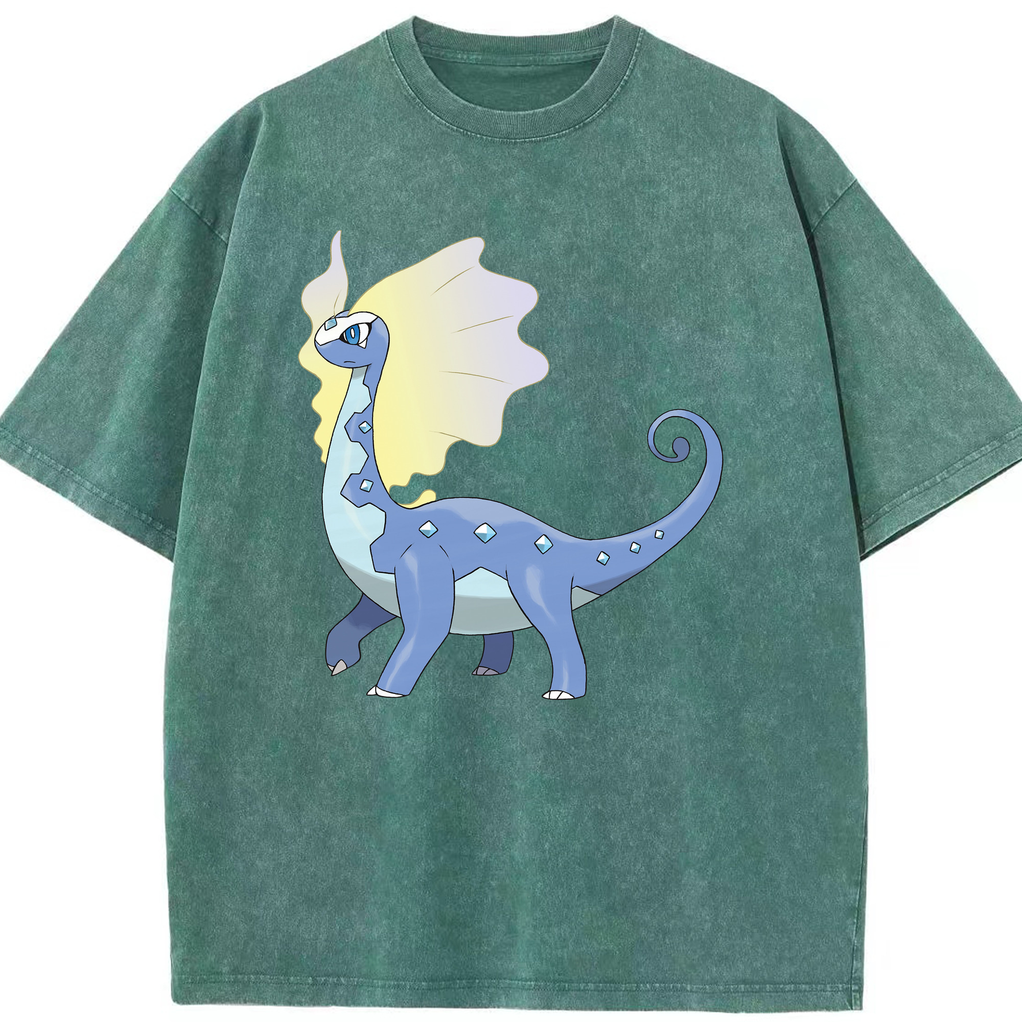 （画像用） ポケットモンスター Pokémon 綿100% ヴィンテージ風 半袖Tシャツ（フロントプリント）